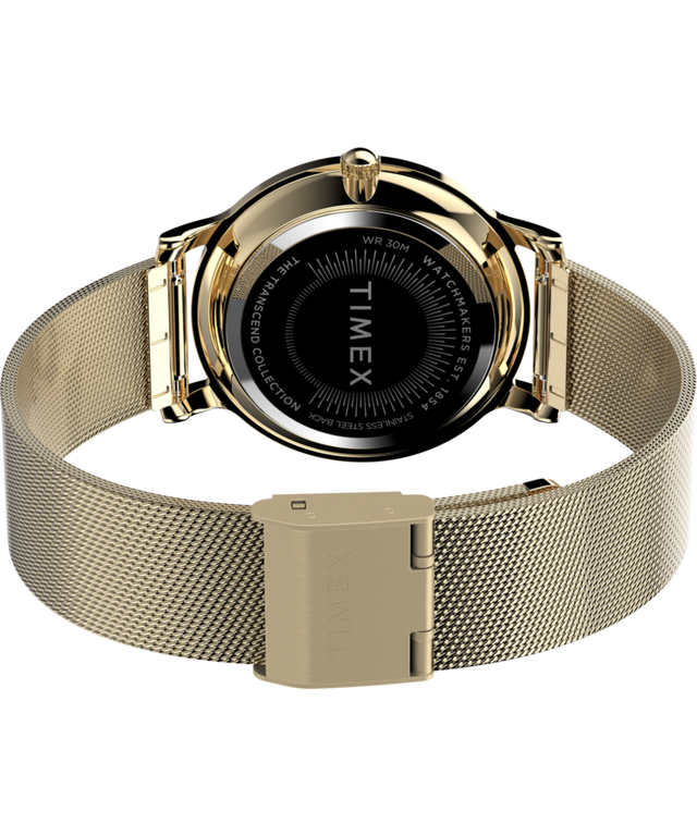 TW2Y07100 Transcend 34mm Stainless Steel Mesh Band Watch Caseback with Attachment Image