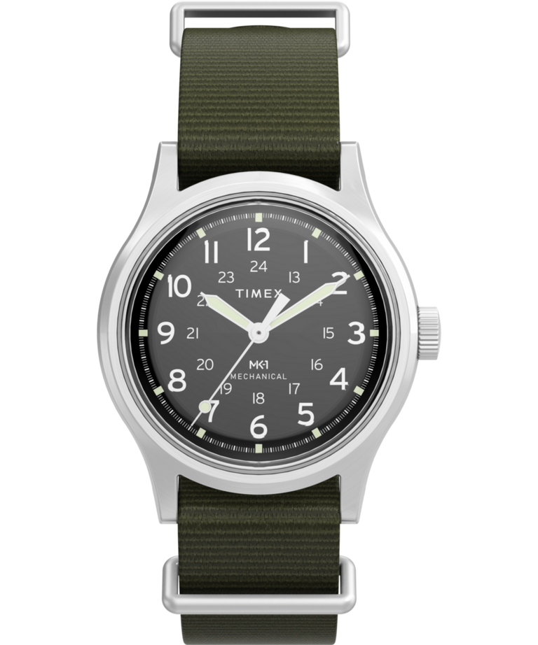 Imagen principal del reloj con correa de tela MK1® de cuerda manual de 36 mm TW2Y07900