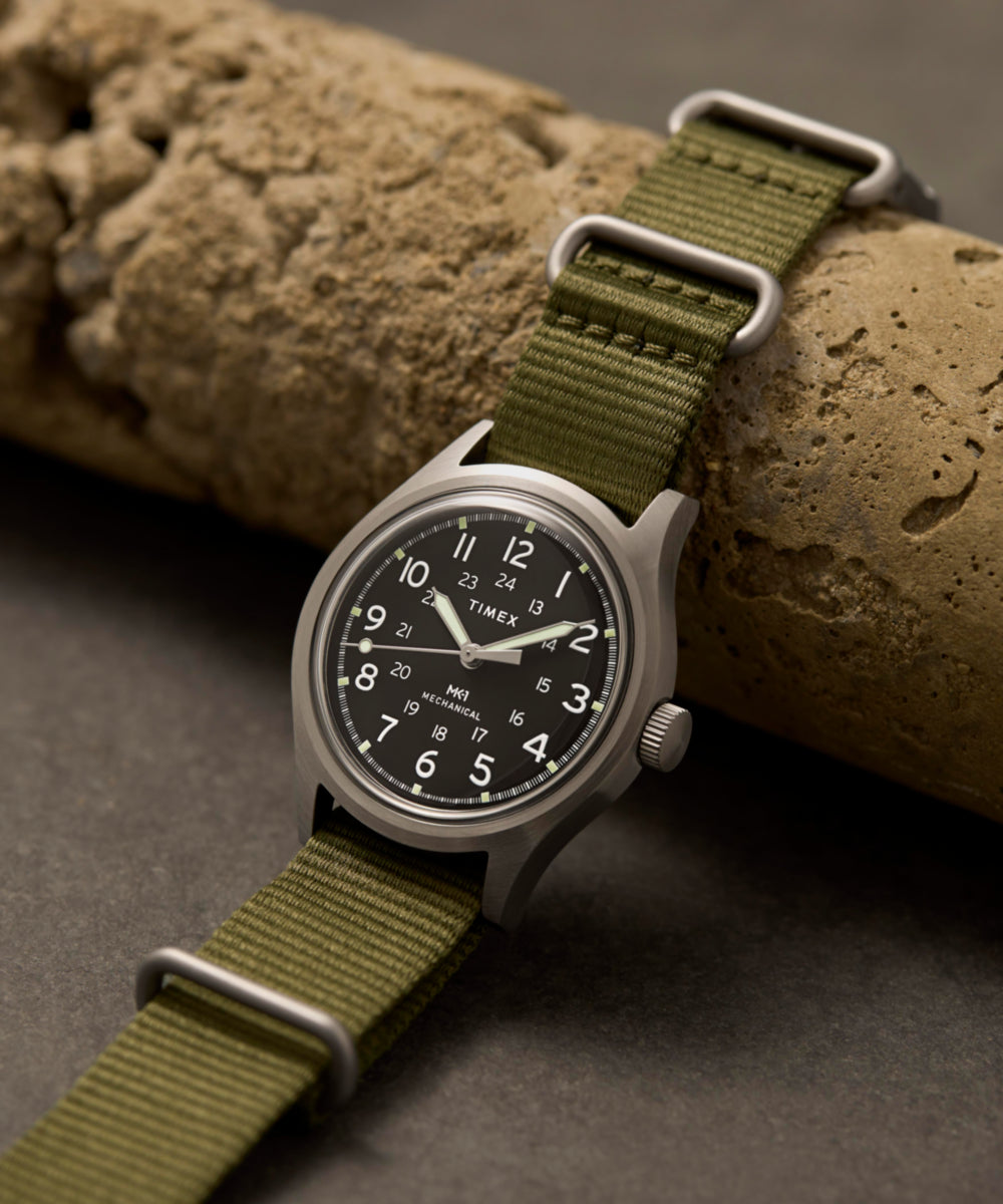 MK1® Hand-Wound 36mm Fabric Strap Watch - TW2Y07900 | Timex US