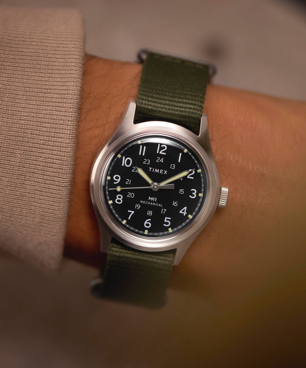 MK1® Hand-Wound 36mm Fabric Strap Watch - TW2Y07900 | Timex US