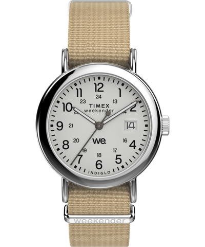 TW2Y09100 Timex Weekender 37mm Fabric Strap Watch Primary Image