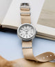 TW2Y09100 Timex Weekender 37mm Fabric Strap Watch Campaign Key Silhouettes (Beauty shots) Image