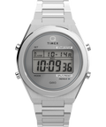 TW2Y09800 Q Timex® Q80 Continental 39mm Stainless Steel Bracelet Watch Primary Image