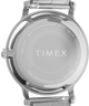 TW2Y10200 Imagen del fondo de la caja del reloj Transcend con brazalete de acero inoxidable de 34 mm
