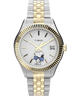 Imagen principal del reloj Peanuts® x Timex Legacy Bowtie de 34 mm con brazalete de acero inoxidable TW2Y11100