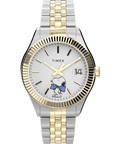 TW2Y11100 Peanuts® x Timex Legacy Bowtie 34mm Stainless Steel Bracelet Watch Primary Image