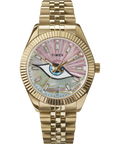 TW2Y11200 Timex x Jacquie Aiche 36mm Stainless Steel Bracelet Watch Primary Image