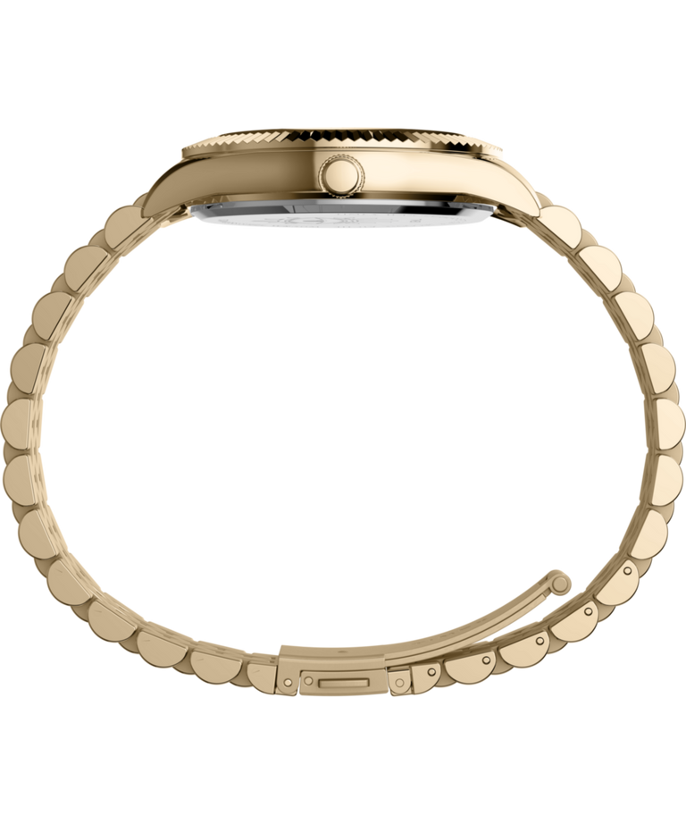 TW2Y11200 Timex x Jacquie Aiche 36mm Stainless Steel Bracelet Watch Profile Image