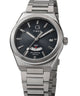 TW2Y12100 Q Timex® Continental GMT 39mm Stainless Steel Bracelet Watch Collab Additional Image