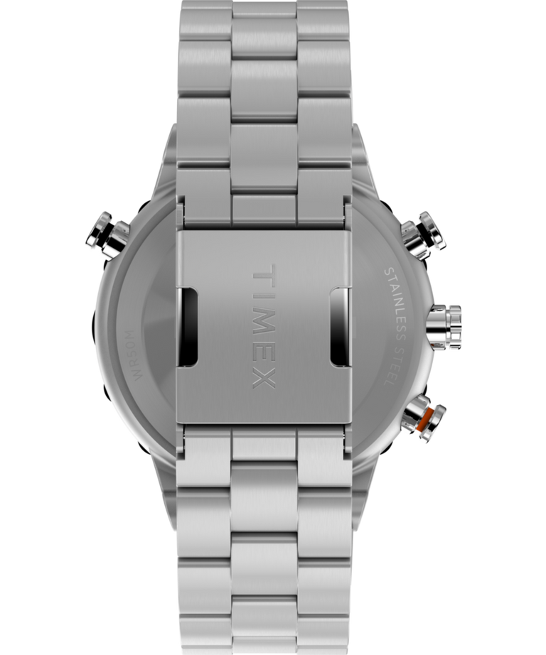 TW2Y12900 Expedition Tide-Temp-Compass: correa de reloj de acero inoxidable de 45 mm. Imagen