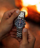 TW2Y12900 Reloj Expedition Tide-Temp-Compass de 45 mm con brazalete de acero inoxidable. Foto alternativa de la muñeca (2 imágenes)