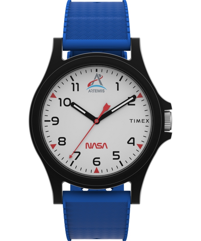 TW2Y13100 Reloj Timex Main Street NASA Artemis de 40 mm con correa de silicona. Imagen principal