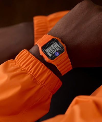 TW2Y13300 Timex Main Street NASA Artemis Digital 36mm Resin Strap Watch Primary Wrist Image