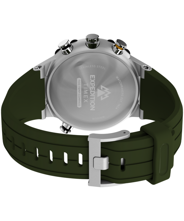 TW2Y14400 Expedition® Tide-Temp-Compass 45mm Silicone Strap Watch Caseback with Attachment Image