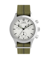 TW2Y15700 Timex Weekender New England Chronograph 40mm Eco-Conscious Fabric Strap Watch Primary Image