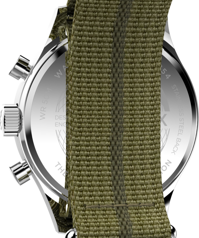 Timex Weekender New England Chronograph 40mm Eco-Conscious Fabric Timex Weekender New England Chronograph 40mm Eco-Conscious Fabric