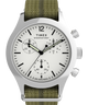 TW2Y15700 Timex Weekender New England Chronograph 40mm Eco-Conscious Fabric Strap Watch Primary Image