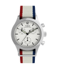 TW2Y15800 Timex Weekender New England Chronograph 40mm Eco-Conscious Fabric Strap Watch Primary Image