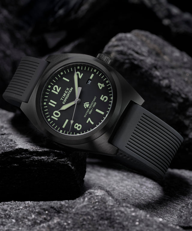 TW2Y18100 Expedition® Capstone: reloj con correa de silicona de 39 mm. Imágenes de las principales siluetas de la campaña (fotos de producto)