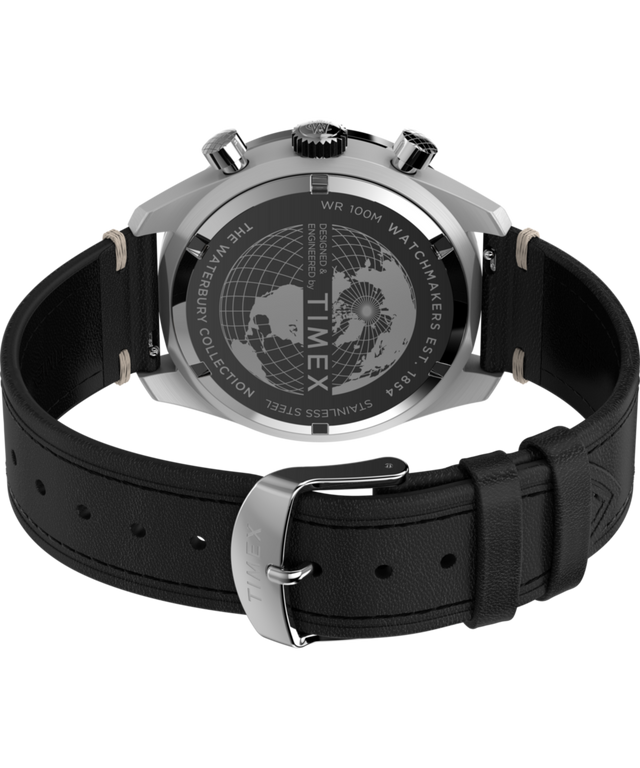 Waterbury Traditional Chronograph 41mm Leather Strap Watch