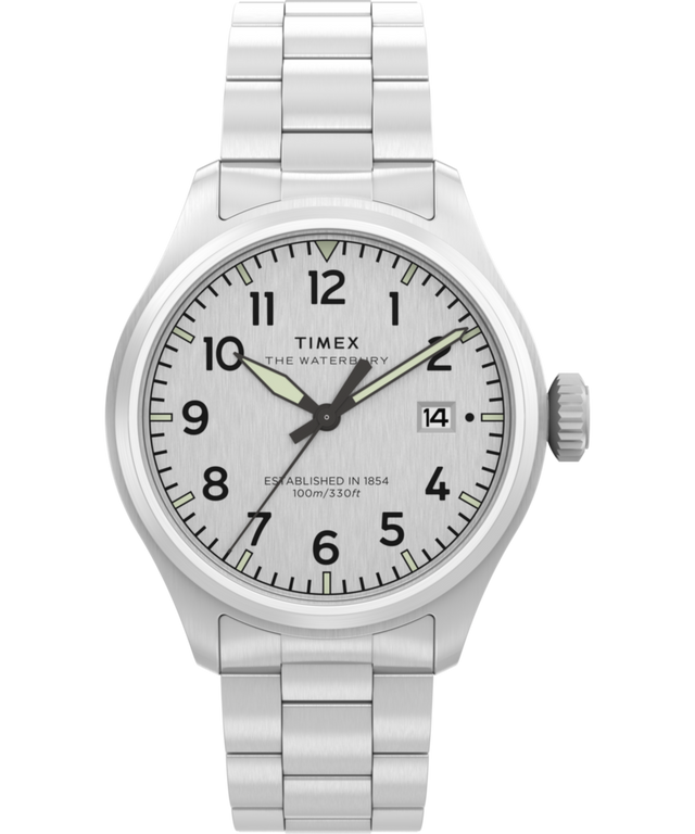TW2Y18800 Reloj Waterbury Ace de 41 mm con brazalete de acero inoxidable. Imagen principal