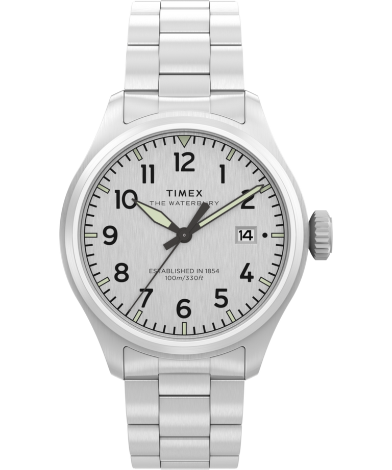 TW2Y18800 Waterbury Ace 41mm Stainless Steel Bracelet Watch Primary Image