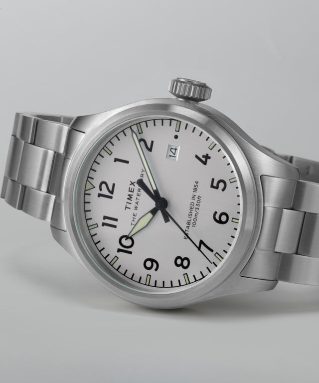 TW2Y18800 Reloj Waterbury Ace de 41 mm con brazalete de acero inoxidable: siluetas clave de la campaña (fotos de producto) Imagen