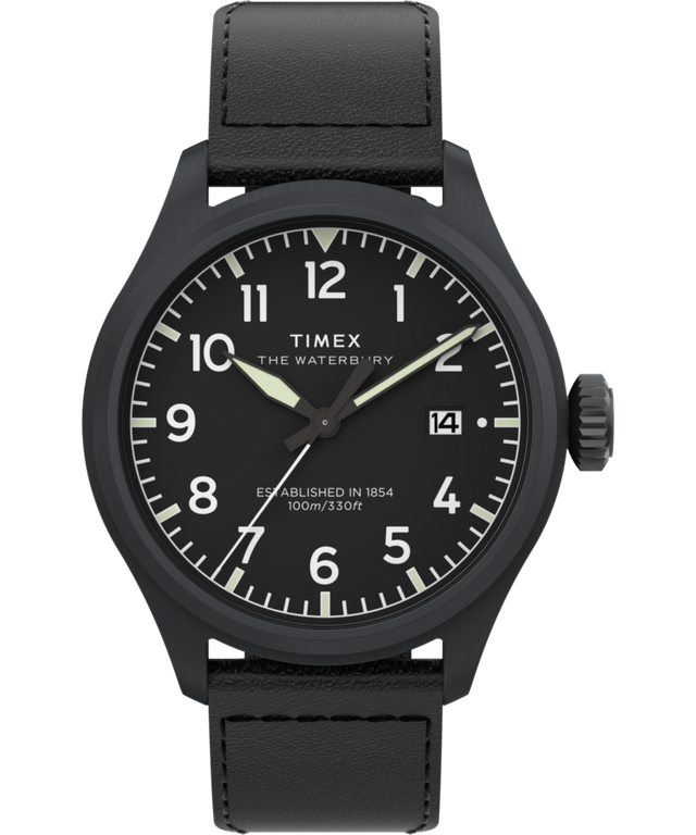 Waterbury Ace 41mm Leather Strap Watch - TW2Y18900 | Timex US