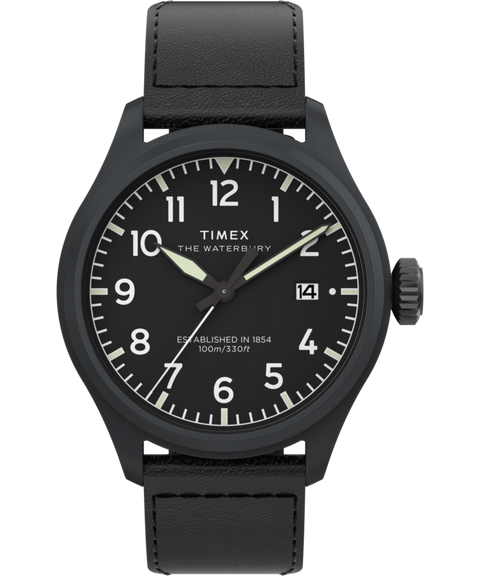 Waterbury Ace 41mm Leather Strap Watch - TW2Y18900 | Timex US