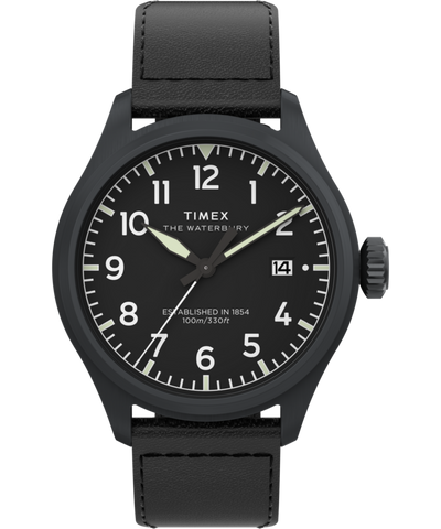 TW2Y18900 Waterbury Ace 41mm Leather Strap Watch Primary Image