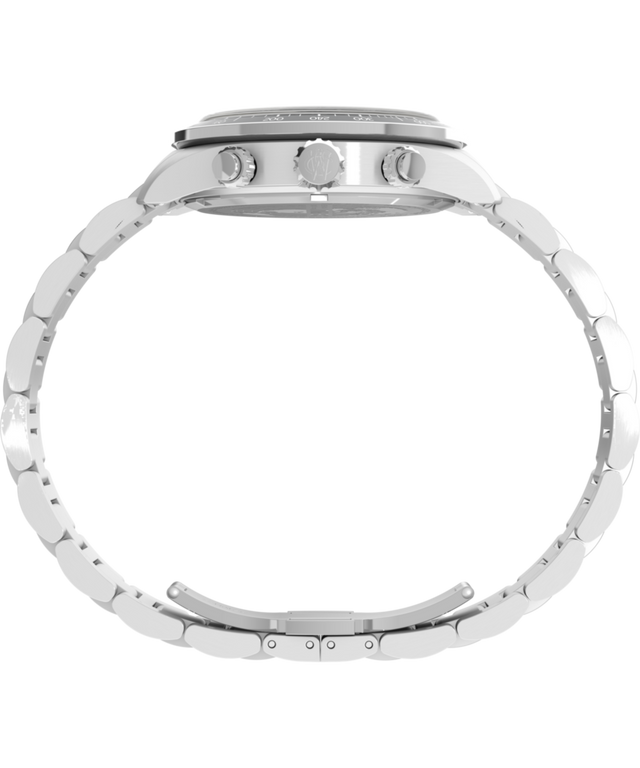 TW2Y19200 Waterbury Heritage Chronograph 39mm Stainless Steel Bracelet Watch   Profile Image