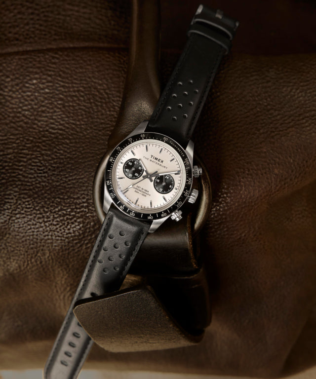 TW2Y19300 Reloj Waterbury Heritage Chronograph de 39 mm con correa de piel  Colaboración: imagen adicional