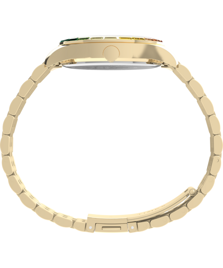 TW2Y19700 Timex x Jacquie Aiche Cosmic Nights 36mm Stainless Steel Bracelet Watch Profile Image