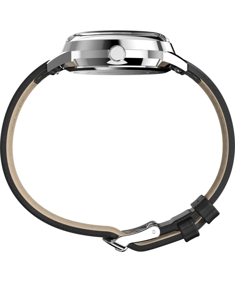 TW2Y19900 Timex x Peanuts® Marlin® 75th Anniversary Edition 38mm Leather Strap Watch  Profile Image