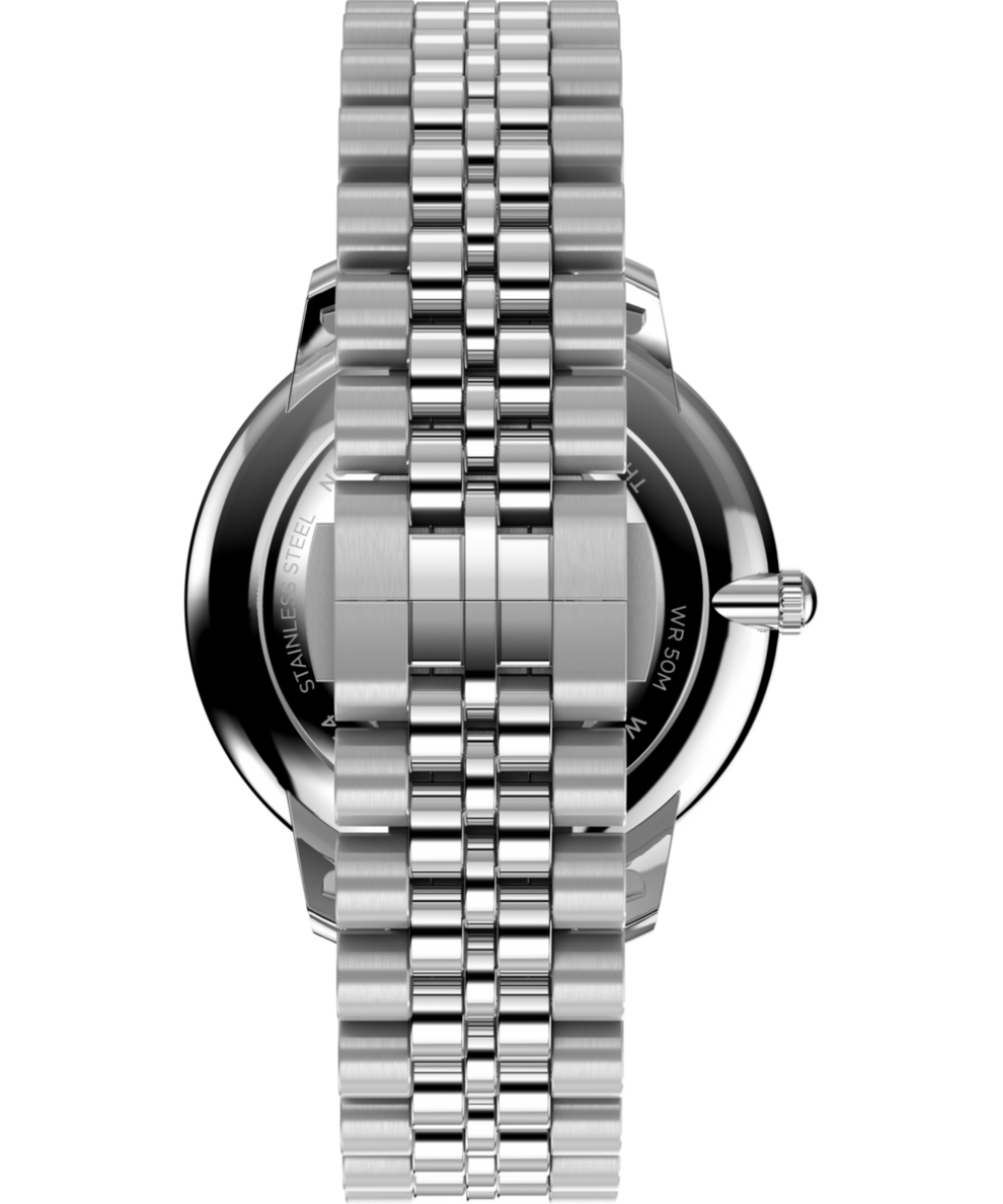 TW2Y23300 Waterbury Metropolitan Sub-Second 39mm Stainless Steel Bracelet Watch Strap Image