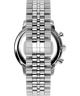 TW2Y23400 Waterbury Metropolitan Cronógrafo de 41 mm con brazalete de acero inoxidable. Imagen de la correa del reloj