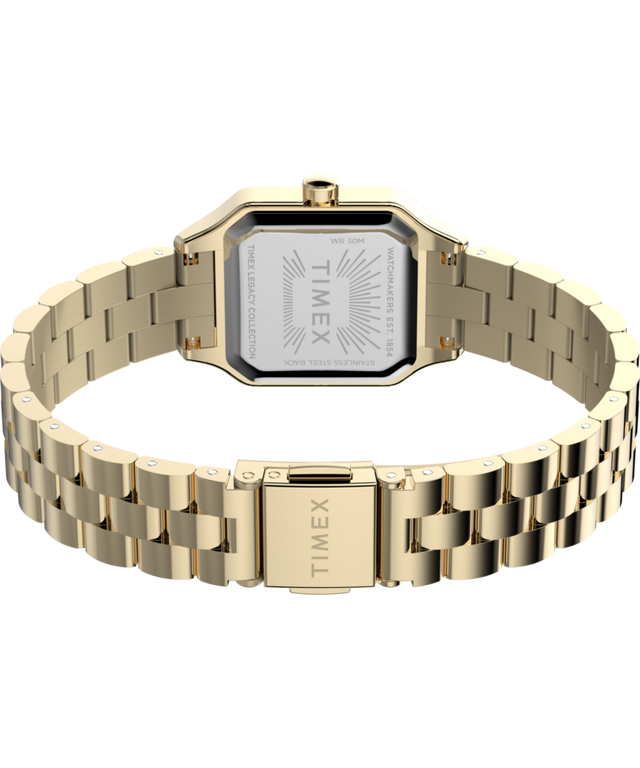 TW2Y23700 Addison: fondo de caja de reloj con brazalete de acero inoxidable de 23 mm, con imagen del accesorio