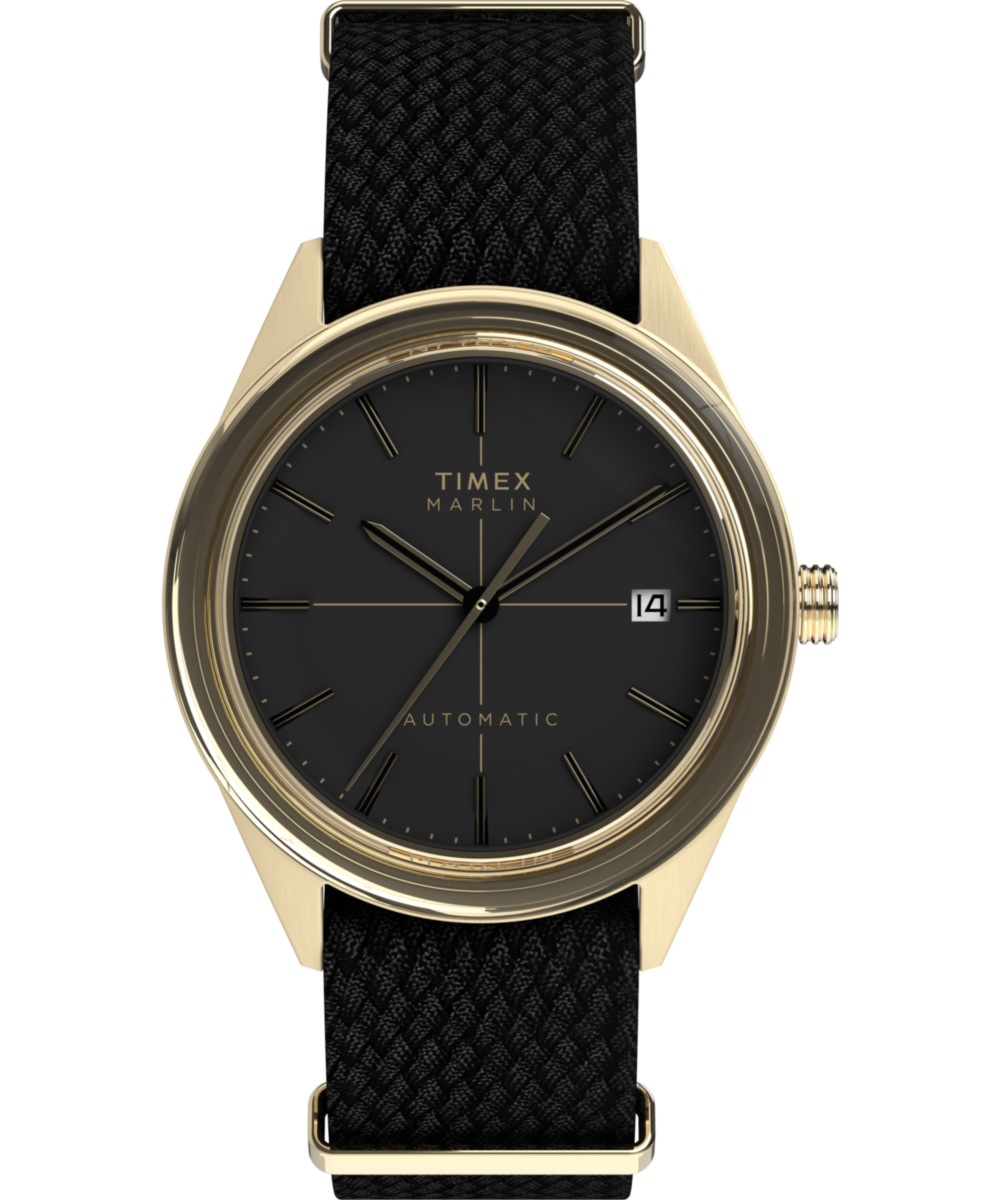 Timex Marlin Jet Automatic 38mm Fabric Strap Watch
