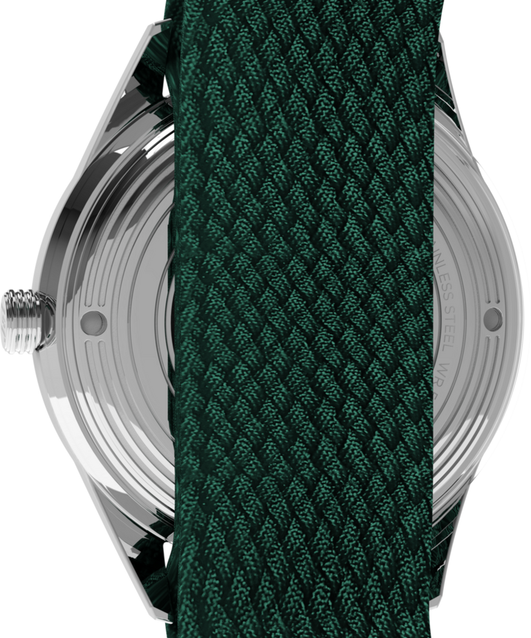 TW2Y24400 Marlin® Jet Automatic 38mm Fabric Strap Watch Caseback Image