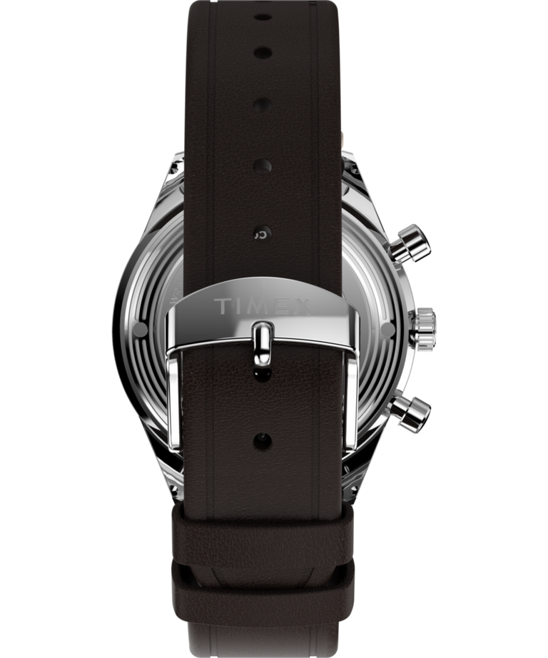 TW2Y24700 Marlin® Jet Quartz Chronograph de 40 mm con correa de piel. Imagen de la correa del reloj