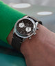TW2Y24700 Marlin® Jet Quartz Chronograph 40mm Leather Strap Watch Primary Wrist Image
