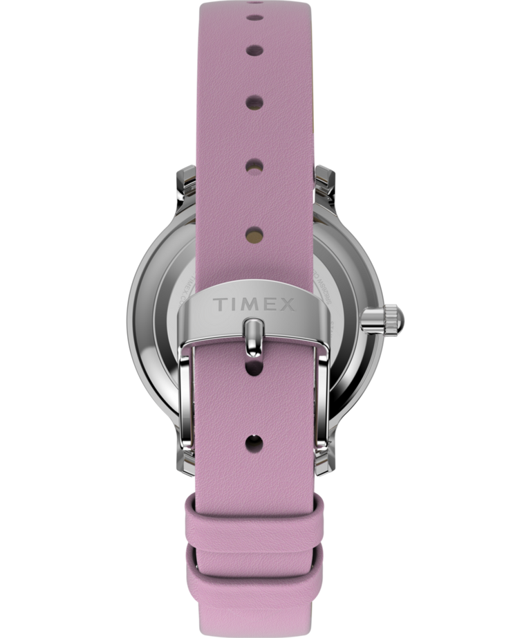 TW2Y26000 Peanuts® x Timex Transcend Snoopy Hug, correa de reloj de 31 mm con correa de piel. Imagen