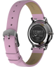 TW2Y26000 Peanuts® x Timex Transcend Snoopy Hug, reloj de 31 mm con correa de piel. Imagen del fondo de la caja con accesorio.
