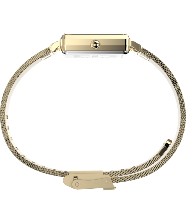 Imagen de perfil del reloj Transcend de 22 mm con brazalete de acero inoxidable TW2Y26100