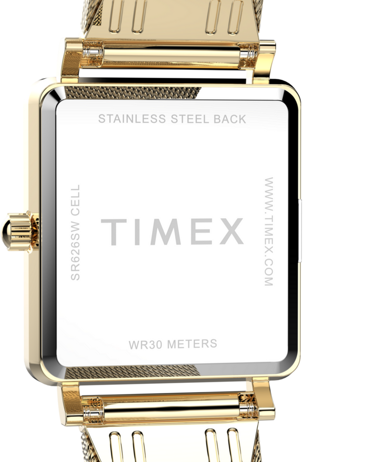 TW2Y26100 Imagen del fondo de la caja del reloj Transcend con brazalete de acero inoxidable de 22 mm