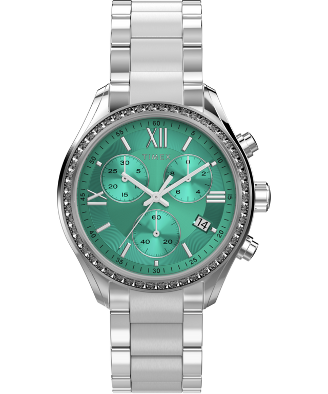 TW2Y28200 Timex Chronograph 38mm Alloy Bracelet Watch Primary Image