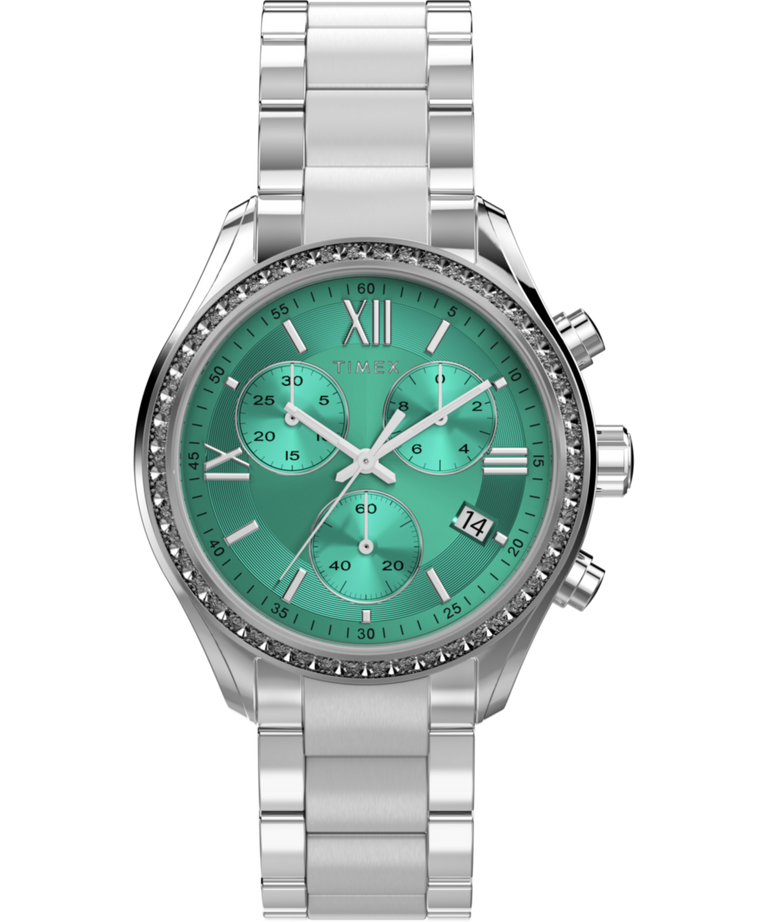 TW2Y28200 Timex Chronograph 38mm Alloy Bracelet Watch Primary Image