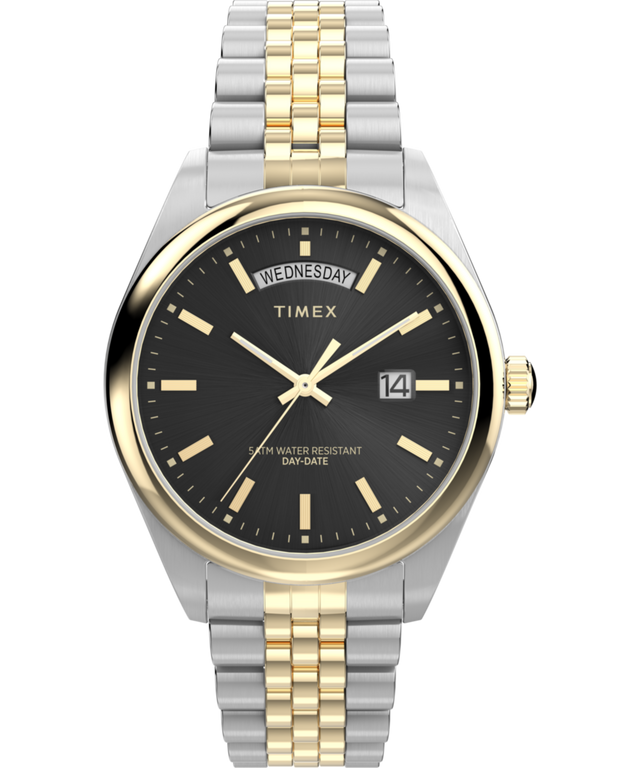 TW2Y28400 Reloj Timex Legacy de 41 mm con brazalete de acero inoxidable. Imagen principal