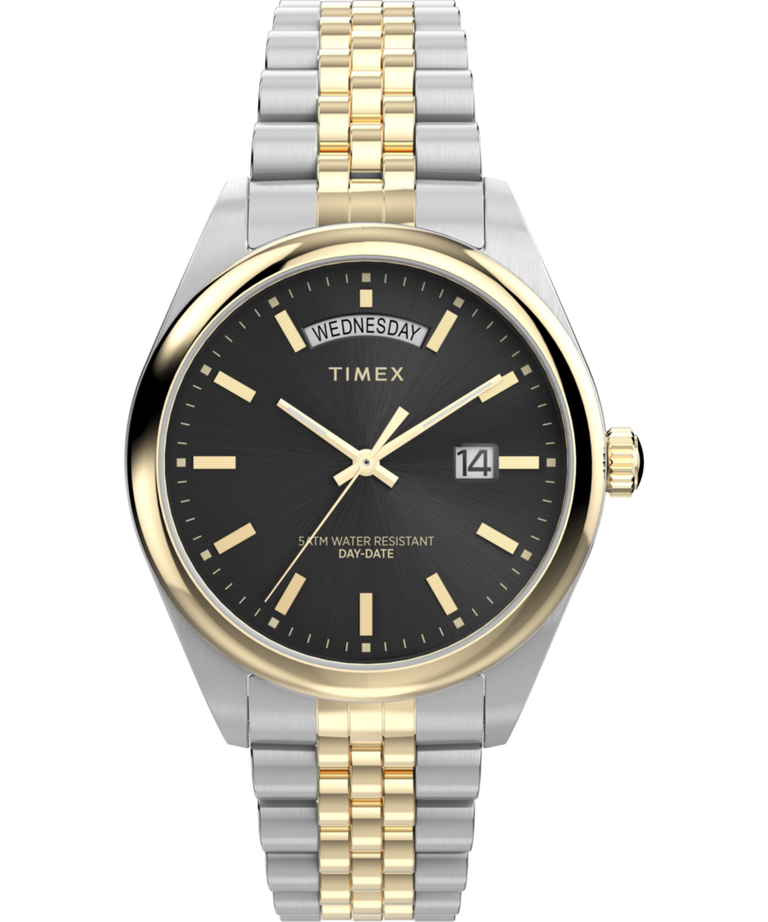 TW2Y28400 Reloj Timex Legacy de 41 mm con brazalete de acero inoxidable. Imagen principal