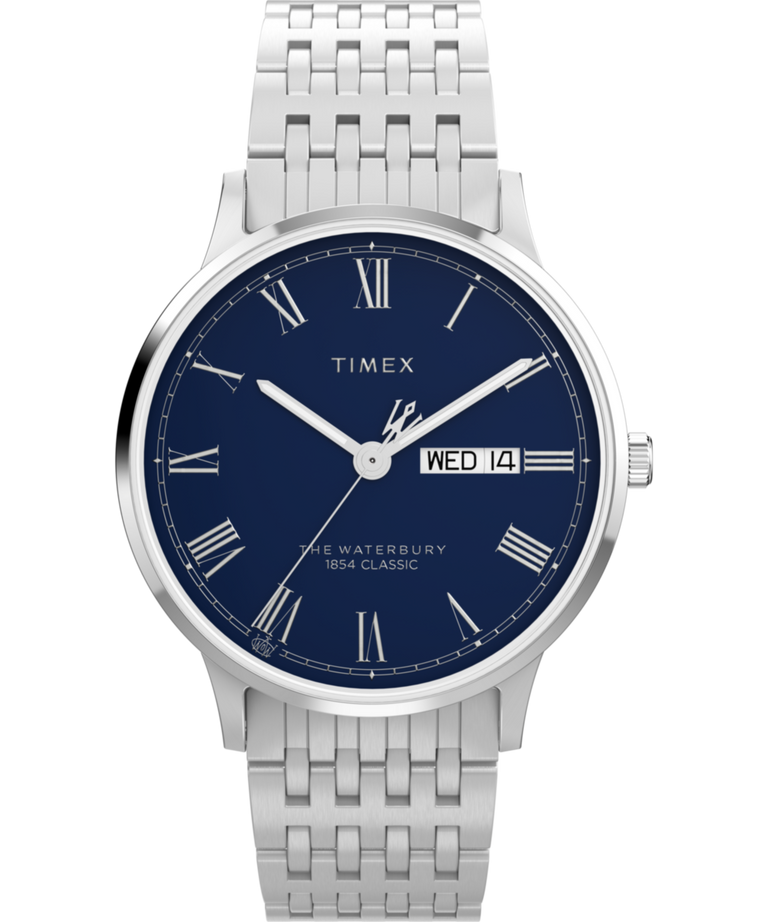TW2Y28500 Waterbury Classic 40mm Stainless Steel Bracelet Watch Primary Image